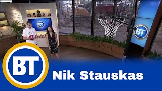 Nik Stauskas from 76ers plays in basketball charity to conquer IPF [upl. by Anerres]