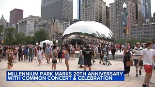 Common to perform as Millennium Park continues 20th anniversary celebrations in downtown Chicago [upl. by Mattias]