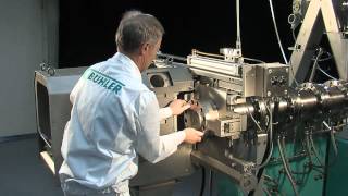 Bühler Group  Extruder in operation [upl. by Mcnamee]