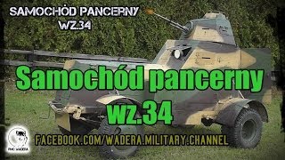 Samochód pancerny wz34 Polish armored vehicle wz34 1934  1938 [upl. by Dira]