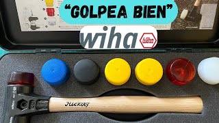 Martillo🔨 GOMAS INTERCAMBIABLES🔄WIHA  Review completa🔎 [upl. by Chellman]