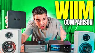 I Compared The 4 WiiM Music Streamers  Mini vs Pro vs Amp vs Ultra [upl. by Nekcerb]