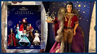 Disney Designer Collection Midnight Masquerade Series  Gaston Doll Review [upl. by Aidahs]