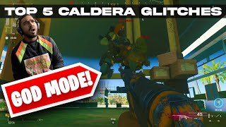 Top 5 CALDERA WARZONE GOD MODE GLITCHES  January 2022 Tutorial [upl. by Carma]