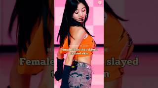 Female idols that slayed tanned skin kpop jihyo [upl. by Lough]