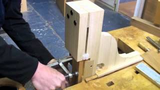 Mortise and Tenon Furniture Jeff Millers Tenon Jig [upl. by Iral823]