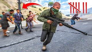 GTA 5 ZOMBIE Apocalypse ESCAPE Mod GTA 5 Mods [upl. by Nylrem]