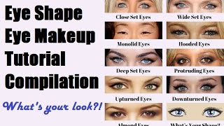 Special Eye Shape Eye Makeup Tutorial Compilation [upl. by Dollar]