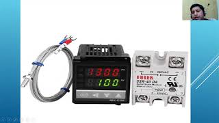 SENSOR DE TEMPERATURA TERMOPARPIROMETROSSR CONEXION CLASE ON LINE PARTE 2 [upl. by Nolyaw984]