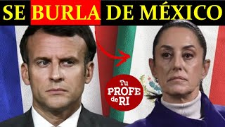 ¡FRANCIA SE BURLA DE MÉXICO DECLARA GU3RRA VS LAS DR0GAS PARA EVITAR LA MEXICANIZACIÓN DEL PAÍS [upl. by Iaria]