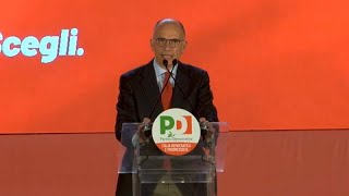 Enrico Letta Pela Europa e contra a extremadireita [upl. by Enitsirt]