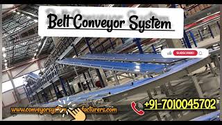 Belt Conveyor System Chennai  Guntur  Nellore  Kadapa  Andhra  Tada Sricity  Goa 7010045702 [upl. by Kiersten]