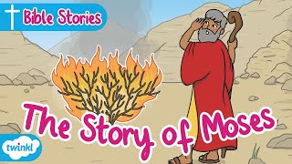 The Story of Moses  Bible Stories for Kids English Accent [upl. by Aynik]