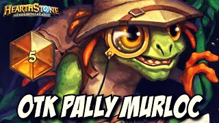 Hearthstone PALADIN DECK MURLOC OTK ThijsNL [upl. by Annadroj]