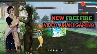 FREEFIRE NEW VIDEO JUNAKI GAMING FreeFireIndiaOfficial [upl. by Noivert]