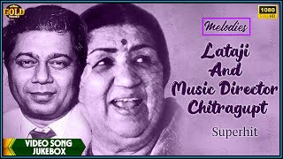 Lataji And Music Director Chitragupt  Superhit Melodies  Video Songs Jukebox Vintage Classical [upl. by Hgielrebma284]