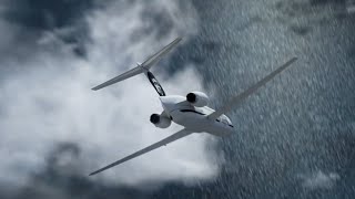 Alaska Airlines Flight 261  Crash Animation 2 [upl. by Sinclair497]