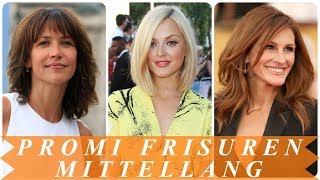 Die besten 20 Ideen zu promi frisuren mittellang 2018 [upl. by Giuseppe]