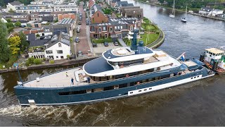 The 599m 1965ft Feadship B ex Project 713 [upl. by Inamik936]