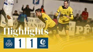 Un match nul contre Gand au Parc Duden 🌳  HIGHLIGHTS Union  KAA Gent [upl. by Okihsoy]