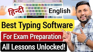 Best Typing Software For PC  हिन्दी amp English  Hindi Typing Software  Free Typing Software [upl. by Selec462]