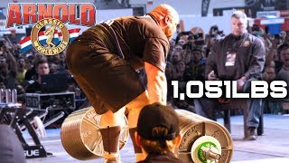 ARNOLD DEADLIFT  DAY 2  INJURY STRIKES [upl. by Winther]