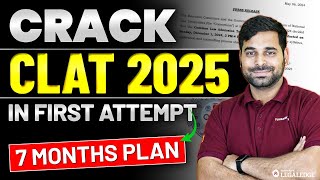 CLAT 2025 How to Crack Exam in First Attempt  CLAT Preparation Strategy [upl. by Ialokin805]