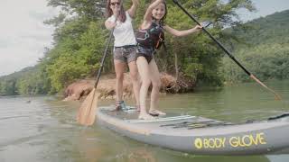 Body Glove Tandem 2 Person Inflatable Paddle Board [upl. by Snej]