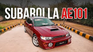 Toyota Corolla AE101 2000 Model Convert In To Subaru STI kit Detailed Review [upl. by Nelia]