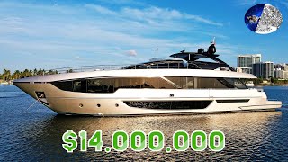 Luxury Yacht  Riva 102 Corsaro Super 2023 14000000 [upl. by Wilton]