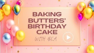 Making Butters a birthday cake dogbirthday [upl. by Meneau349]