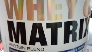 Quamtrax whey matrix awesome protein [upl. by Hesler794]