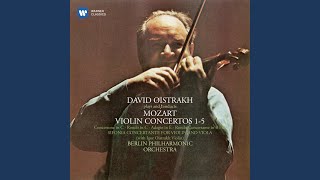 Violin Concerto No 4 in D Major K 218 I Allegro Cadenza by F David [upl. by Sacram]