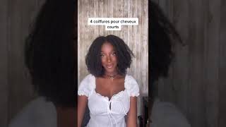 Coiffure cheveux naturel court [upl. by Reni]