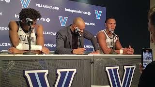 Villanova Eric Dixon Postgame vs Columbia 11624 [upl. by Anrat]