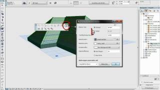 ArchiCAD 15  14 Giebel erstellen [upl. by Nodababus]