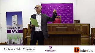 Prof Wim Trengrove SC  the Oakbay case [upl. by Hezekiah]