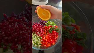 Winter Salad winterrecipe saladrecipe wintersaladeasyrecipe food snacks [upl. by Nylassej]