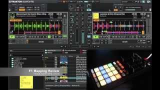 DJ Endos Kontrol F1 Mapping Review and Set Up [upl. by Lakim87]