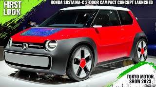 Honda SustainaC 3door Compact Car Launched  Japan Mobility Show 2023  Full Interior Exterior [upl. by Yenatirb]