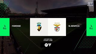 FARENSE vs BENFICA  Primeira Liga  FC 25 [upl. by Heall]