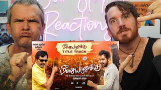 Meesaya Murukku  Title Song  Hiphop Tamizha ft Kharesma REACTION [upl. by Binky]