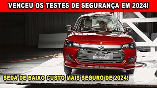 🚨O SEDÃ DE BAIXO CUSTO MAIS SEGURO DE 2024 [upl. by Atikram]