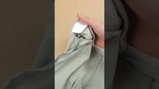 Comment rétrécir la taille dun pantalon  avec un dos élastique [upl. by Yziar]