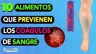 Dieta para Evitar Coágulos de Sangre Después de los 50 [upl. by Magulac]