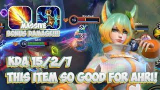 15 KILL  INSANE BONUS DAMAGE Soda Pop Ahri Gameplay MID LANE  Wild Rift BuildRunes [upl. by Jegger]