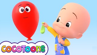 Los globos mágicos de Cuquín  ¡Aprende los colores  Cocotoons  Canciones infantiles [upl. by Kyre706]