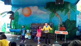 Fresh Beat Band Go Bananas Sesame Place [upl. by Eppie806]