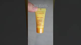 Clarins SOS Comfort Nourishing balm mask sample review [upl. by Ikey]