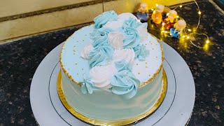 Easy Blue Cake Decorating Technique Compilation  Homemade cake decorating ideas💡 Easy Cake Designs [upl. by Tiffany761]